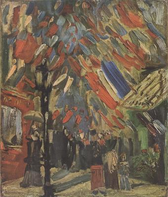 Vincent Van Gogh The Fourteenth of July Celebration in Paris (nn04) China oil painting art